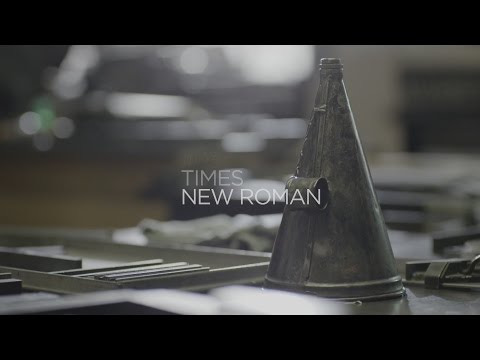 История создания - Times New Roman