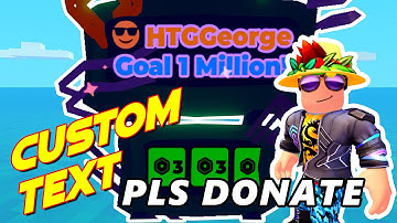 ✨ Ultimate Guide: Custom Fonts + Colors + Emojis for Roblox PLS DONATE Booths! + Giveaway!