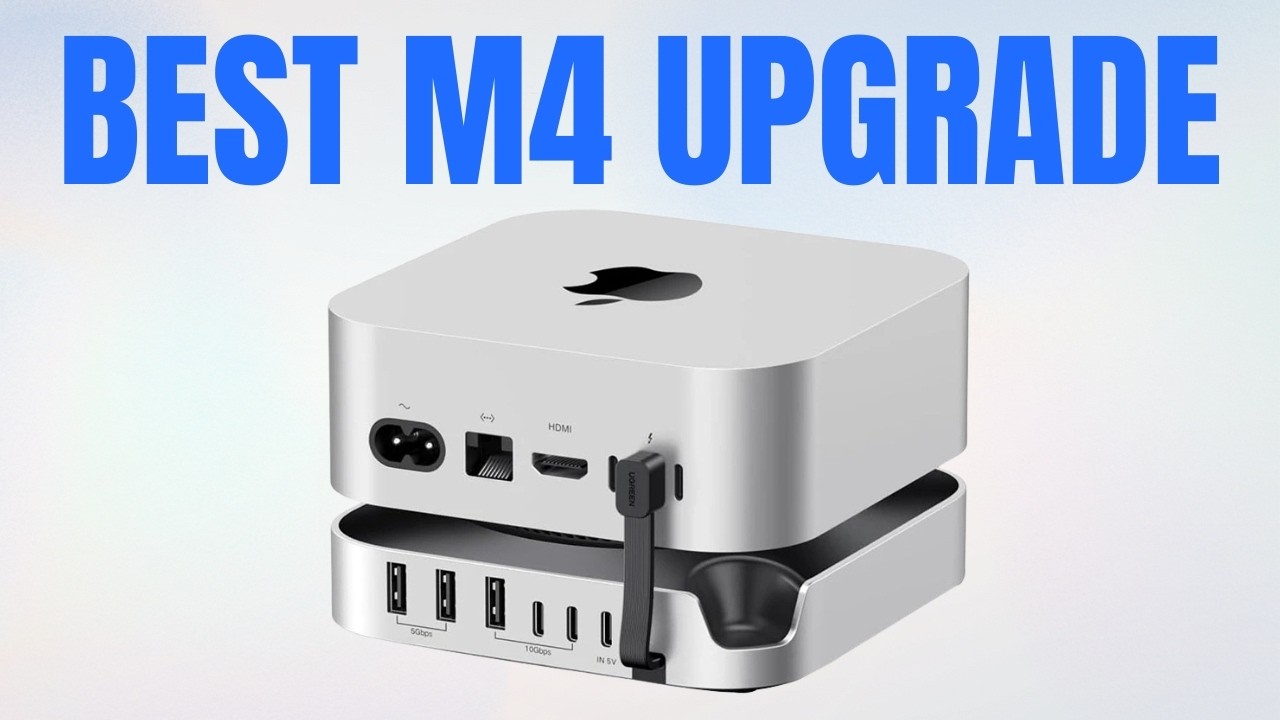 Best Dock for M4 Mac mini | UGREEN NVMe Stand Review & Setup - YouTube