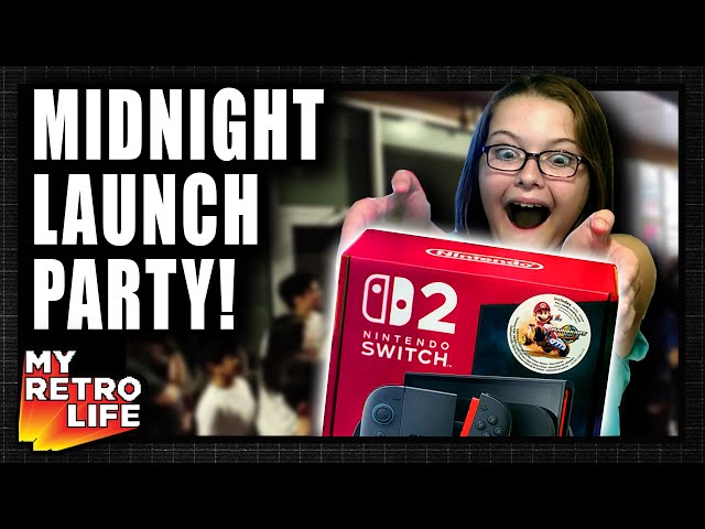 I Took My Daughter to the Nintendo Switch 2 Midnight Launch - YouTube