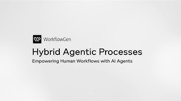 WorkflowGen Overview