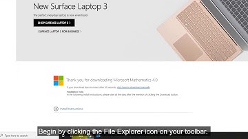 Installing Microsoft Mathematics