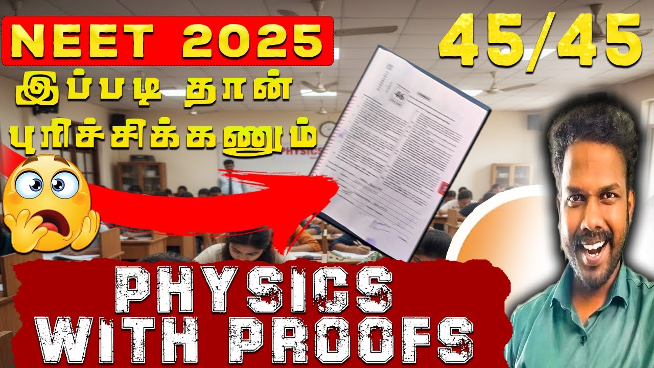 Physics NEET 2025 Decode | Analyzing Paper 📞90805 49820 - YouTube