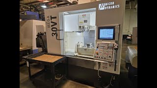 Precision Machine Shop Auction: Lot 123 - 2020 MICRO DYNAMICS MEGA 30VT 5AXIS VMC W/ CHIP CONVEYOR