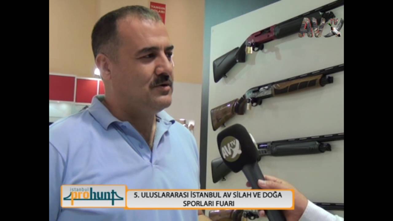 aziz silah sanayi av tv 5 uluslararasi istanbul av silah ve doga sporlari fuari youtube