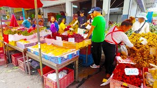 The BIGGEST Wholesale Fresh Market in Chiang Mai⁉️ Walking Around Mueang Mai Market 🇹🇭