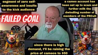 Information DsP--cameo burnell is very hungry--pigler intends to raise the cost of cameos to $50 + failed goal Update