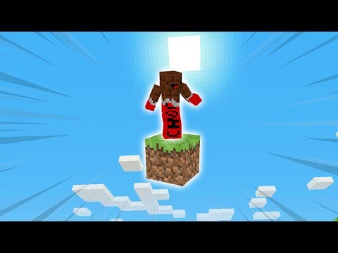 MINECRAFT BUT THERE IS ONLY 1 BLOCK