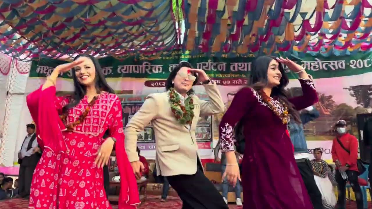 Paul shah / Simran Panta / Usha Upredi ( live Performance in Madhuban Mahotsav