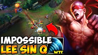 The NASTIEST Lee Sin Q I've ever hit... | ONLY Lee Sin from Unranked to Master ep. 36