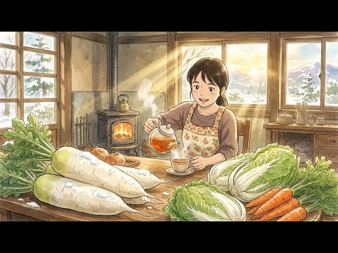 A cozy Day in my Home | 02 hours | Cozy Moments | Ghibli Style Video