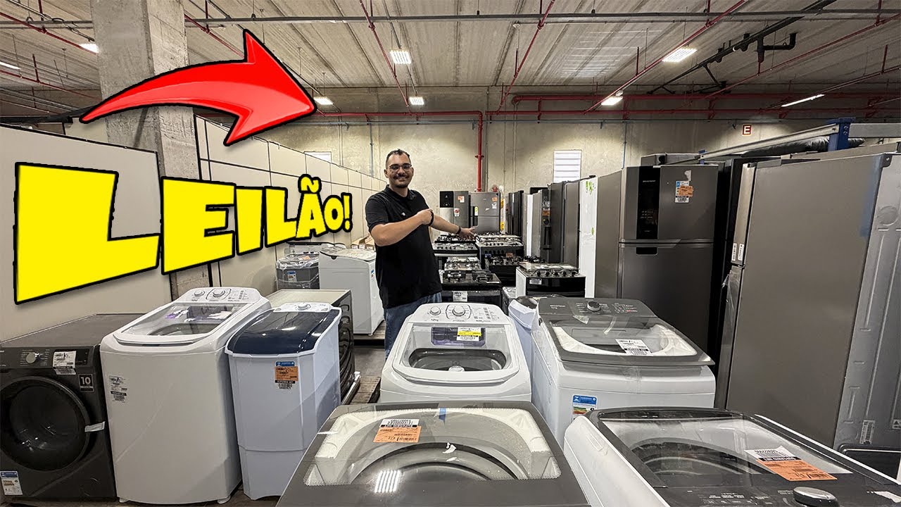 MEGA LEILÃO DE UMA GRANDE VAREJISTA QUE VOCÊ VAI SE SURPREENDER!