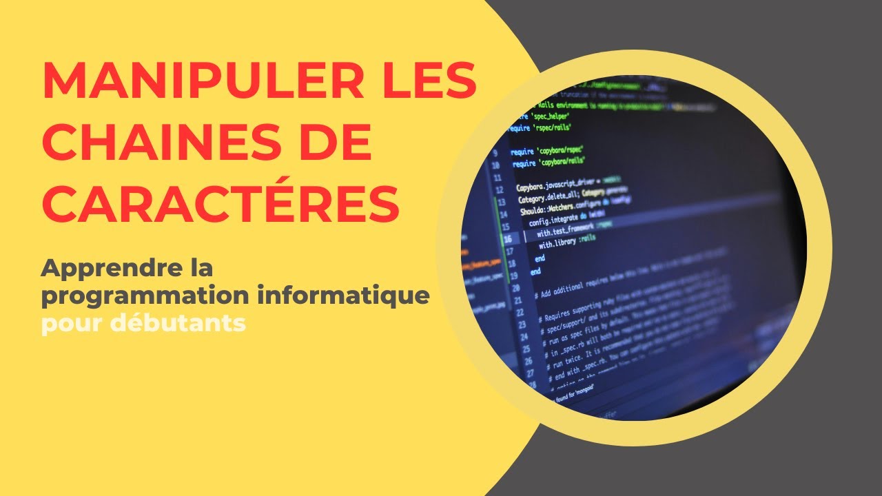 Le opérations sur les chaînes de Caractères en Programmation ...