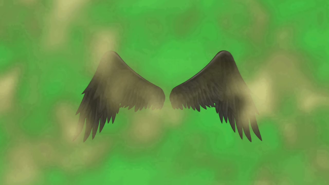 Black Wing Green Screen Effect  || Royal Trimurti