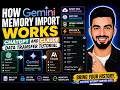 How Gemini Memory Import Works | ChatGPT and Claude Data Transfer Tutorial