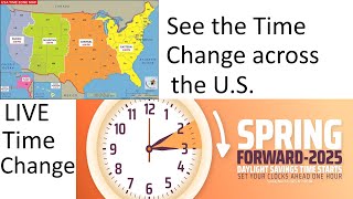 Daylight Savings Time Change Across the U.S.