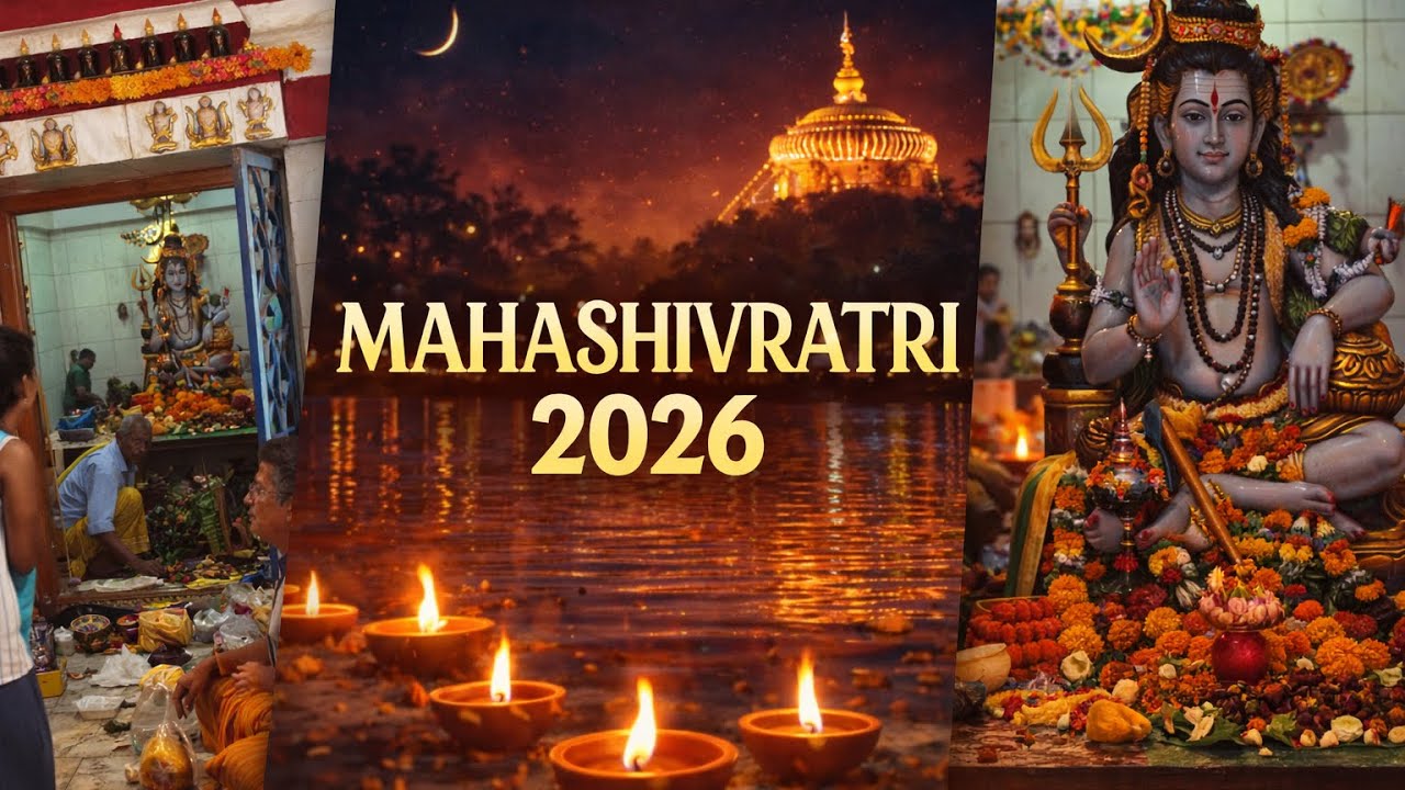 Maha Shivratri 2026 Vlog 🔱 | Spiritual Night with Lord Shiva 🙏🏻❣️#share #harharmahadev #shivratri 