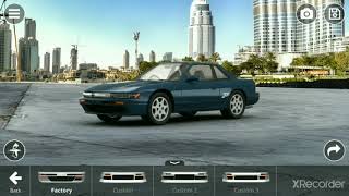 Customizing a Nissan Silvia S13 in 3DTuning
