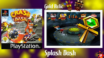 Crash Bash - Splash Dash - [Gold Relic]