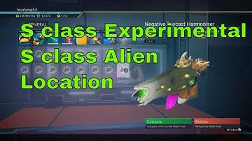 S class Alien and S class Experimental Multitool Location. lavalamp64. No Man