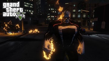 HULK GHOST RIDER!! (GTA 5 Mods)