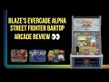 Blaze's Evercade Alpha Street Fighter Bartop Arcade (REVIEW 👀)