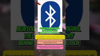 bluetooth’s viking origins. the surprising story behind your wireless tech #shorts  #shortvideo
