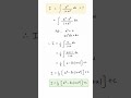 Integration by substitution.follow for more.#calculus #integration #maths #integral #iitjee