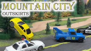 Mountain City Outskirts 36 - hotwheels matchbox adventureforce fastlane maisto diecast