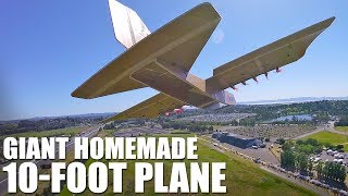 GIANT Homemade 10-FOOT Plane | Flite Test