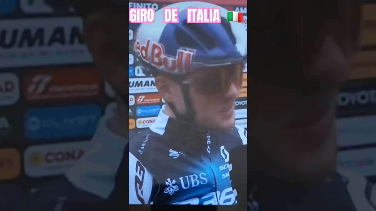 GIRO DE ITALIA 🇮🇹 ETAPA 7 🚲 INTERVIEW THOMAS PIDCOCK 🎥 Dale 👍 SUSCRIBETE 🫵