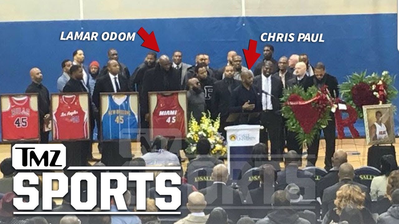 Huge NBA Stars Attend Rasual Butler Funeral, Deliver Emotional Chant | TMZ Sports