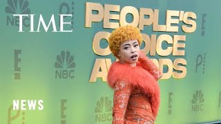 Fashion Moments From The 2024 Peoples Choice Awards Red Carpet