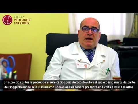 Video: Tosse Senza Raffreddore In Un Adulto: Cause E Trattamento