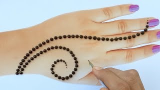 Easy Mehndi Design Back Hand Mehndi Designs 2019 New Style Simple