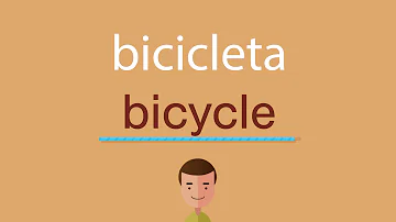 Como é o nome de bicicleta?