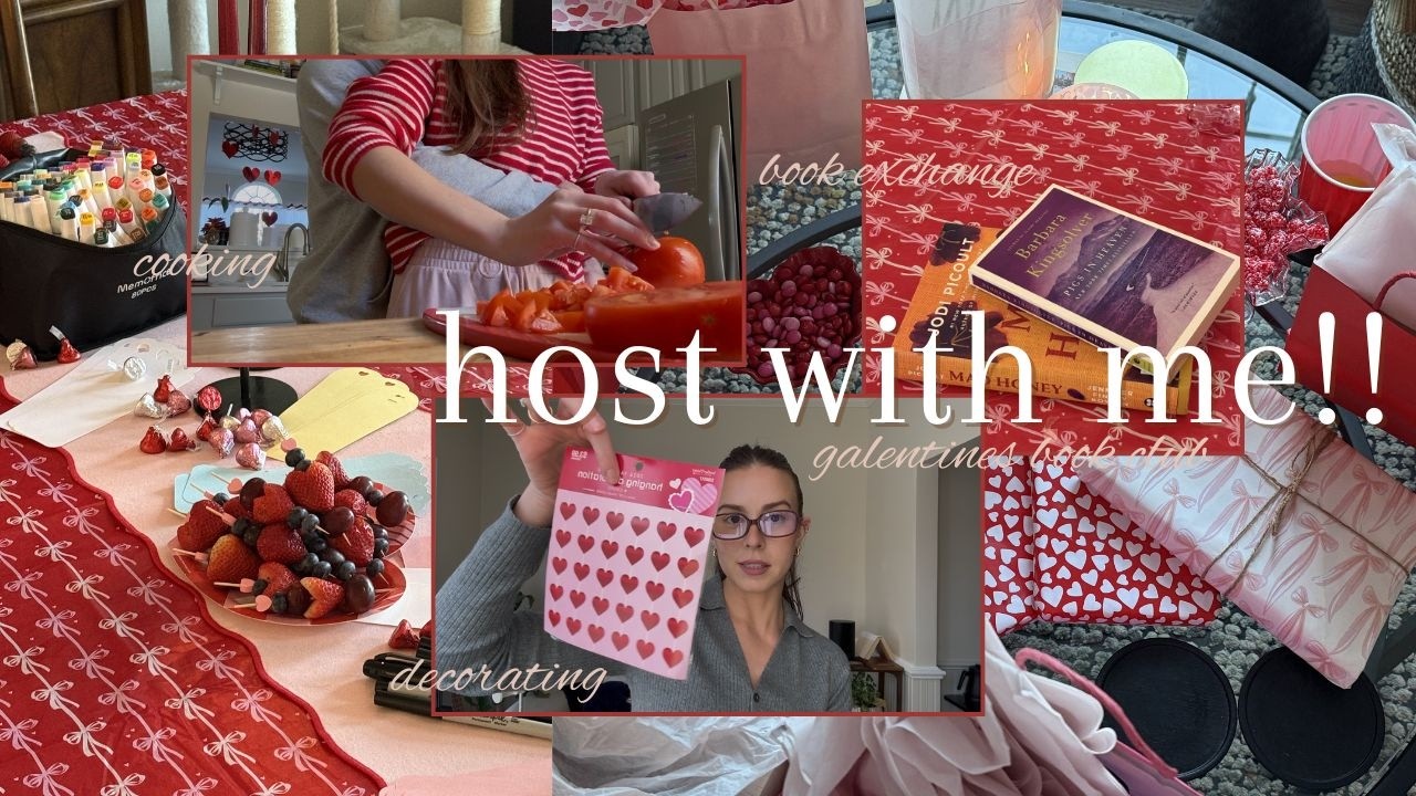 Книжный клуб для подруг! || Использую свой плоттер Cricut, украшаю, готовлю, занимаюсь подготовкой