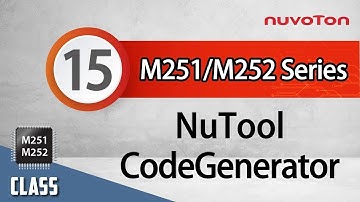 NuMicro M251/M252 シリーズ (15) Nuvoton CodeGenerator の紹介