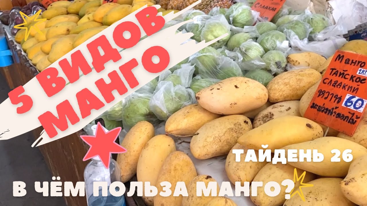 5 видов манго: какое выбрать? В чем польза манго?