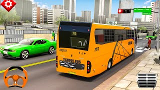 City School Bus Driving Simulator :Coach Bus Games Android Gameplay FHD screenshot 3