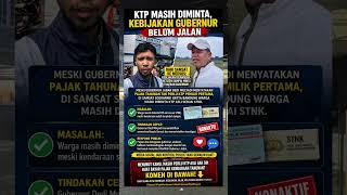 Ktp Masih Diminta Kebijakan Gubernur Jabar Dipertanyakan youtubeshorts beritaterkini dedimulyadi