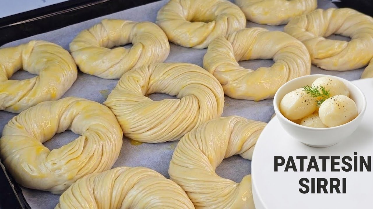Pastanecilerin Gizli Patates Sırrı Tek Beze ile Oklavasız Tel Tel Açma Tarifi! Pastanecilerin Gizli Patates Sırrı Tek Beze ile Oklavasız Tel Tel Açma Tarifi!