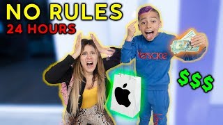 NO RULES For 24 Hours! *Gone Too Far* | The Royalty Family