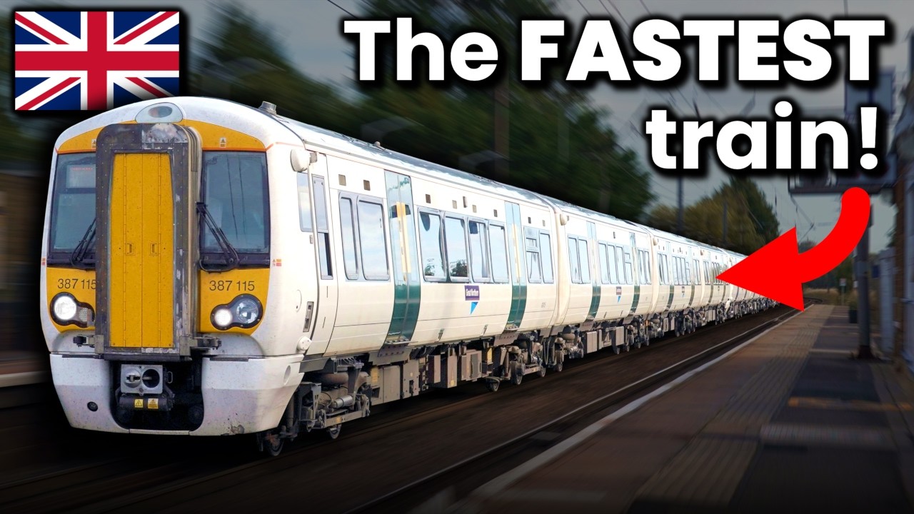 I took Britain’s FASTEST commuter train, and this is what happened...