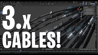 Free Blender Cable Addon -  Insanely Awesome!