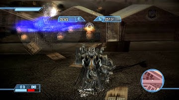 Transformers: The Game Walkthrough: Decepticons - SOCCENT Military Base - Sand Storm