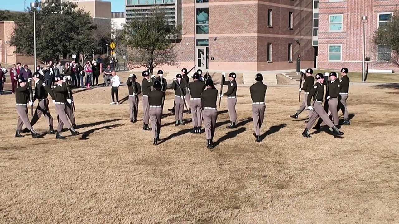 Fish Drill Team Exhibition Block - February 1, 2025