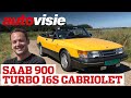 Zweedse schone | Saab 900 Turbo 16S Cabriolet (1994) | Peters Proefrit #87 | Autovisie