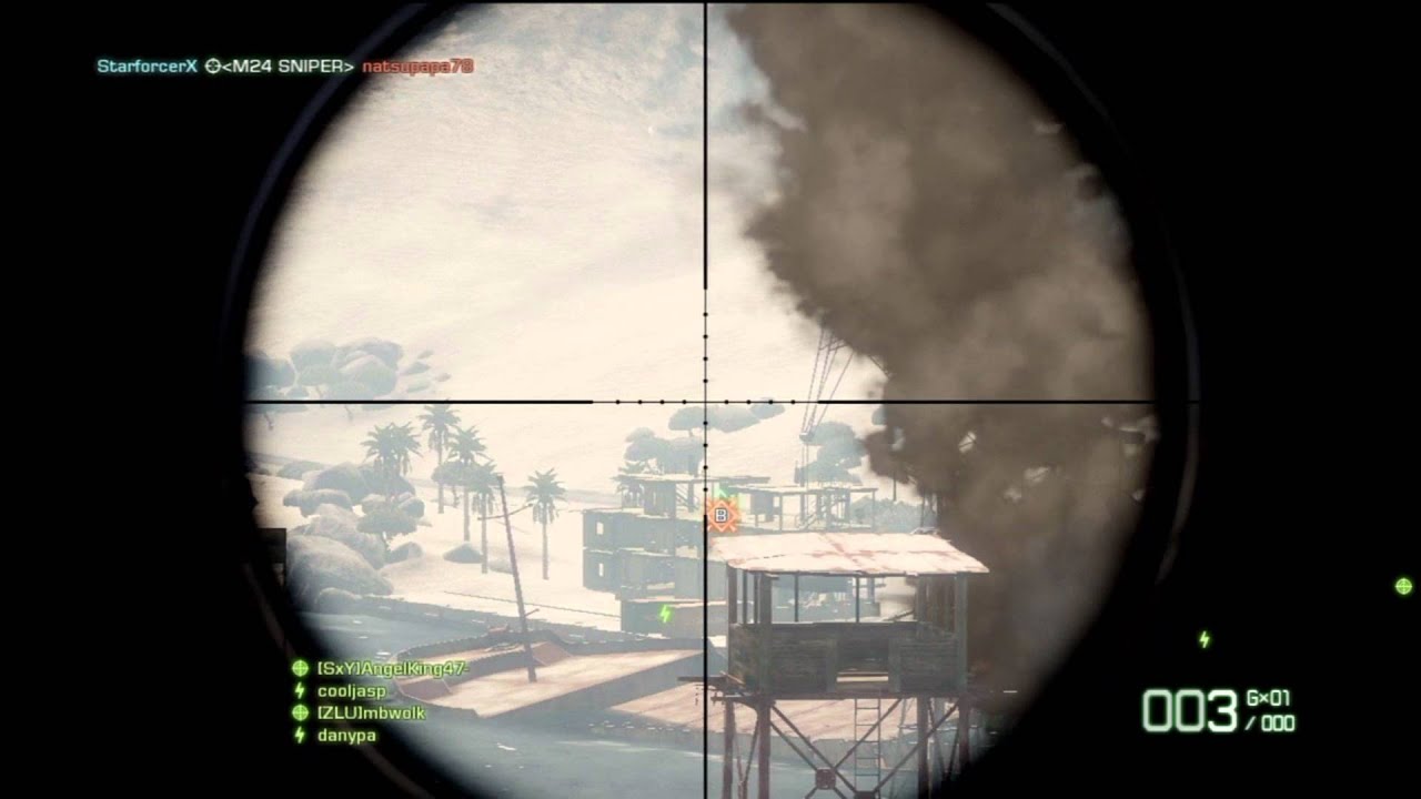 Battlefield Bad Company 2: 500 Marksmen Headshot