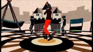 [Kanayo and Sober Gamzee] Get up and Move!! [MMD Genderstuck and Homestuck]